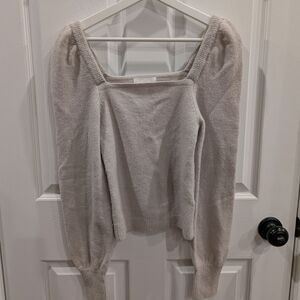 H&M Oatmeal Wool Blend Sweater